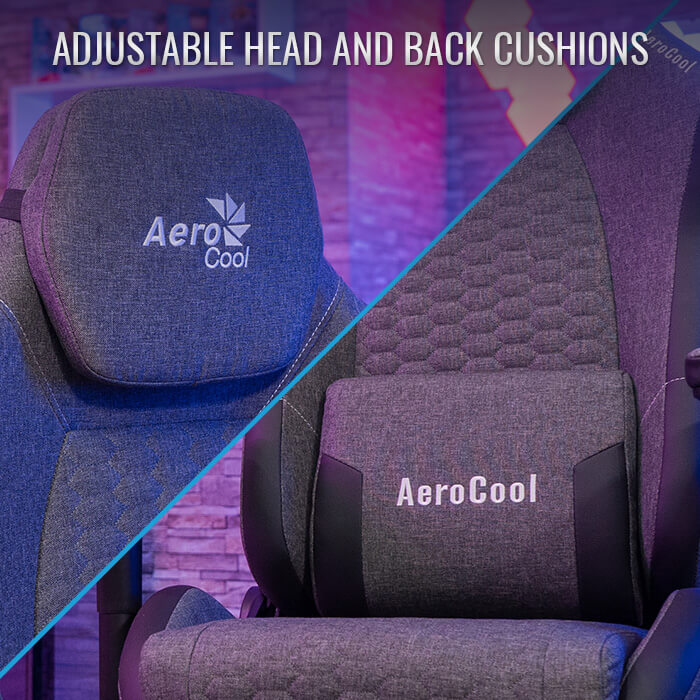 aerocool-crown-aeroweave-gaming-stuhl-schwarz-stoff-atmungsaktiv image 6