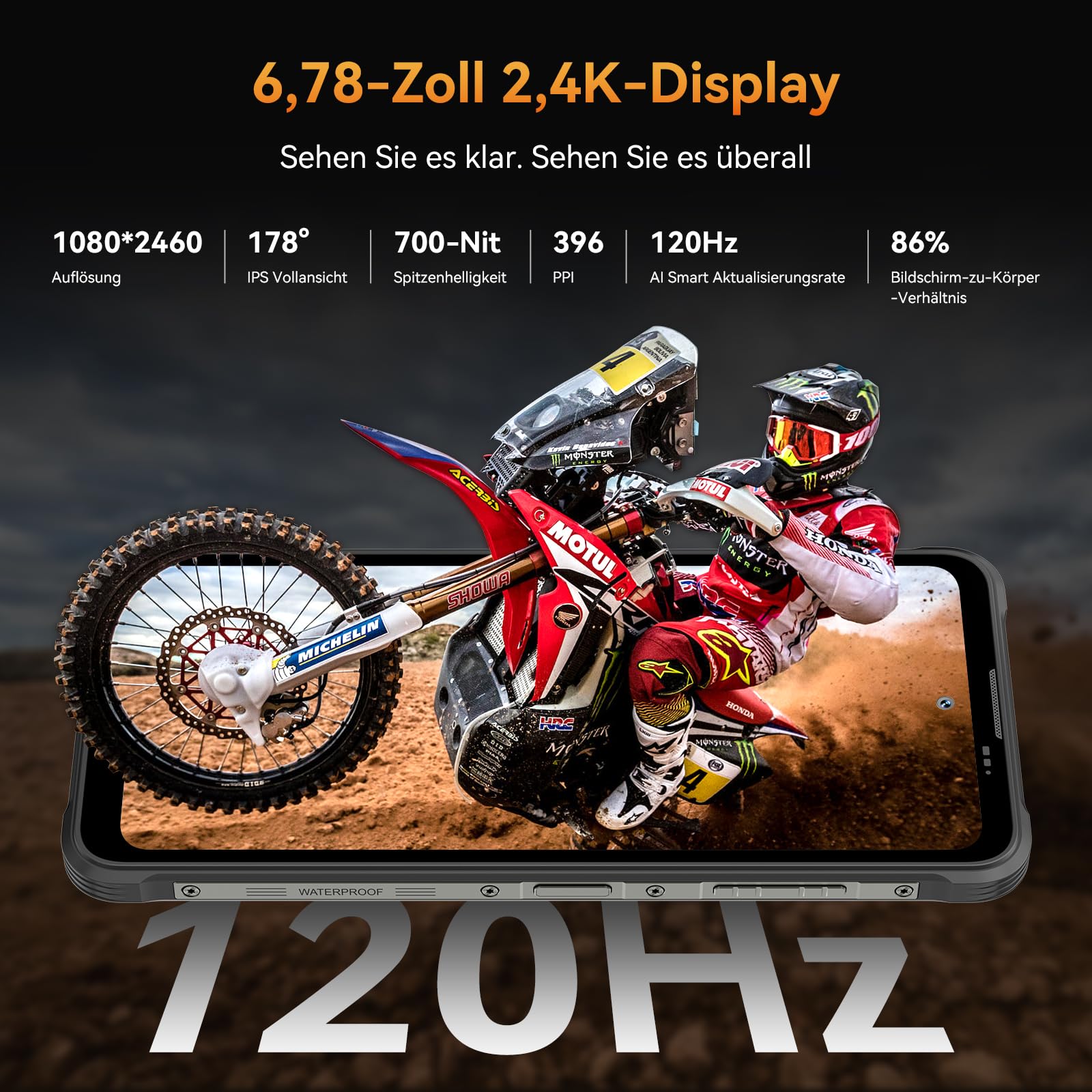 blackview-fort-5-outdoor-handy-6-78-zoll-256gb-schwarz image 3