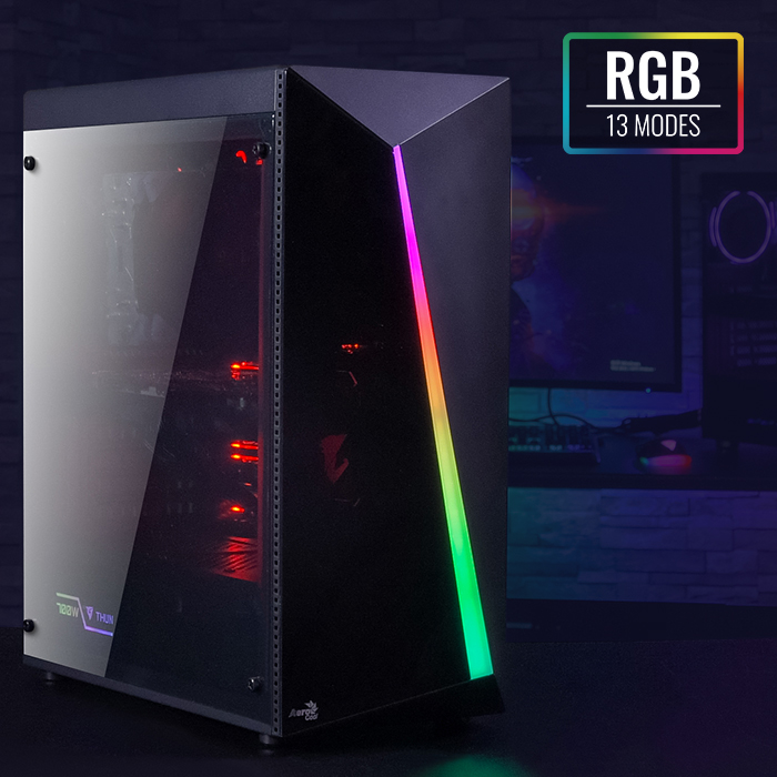 aerocool-shard-midi-tower-geh-use-tempered-glass-rgb image 2