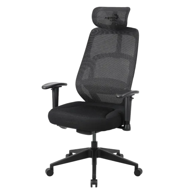 aerocool-sky-lite-gaming-stuhl-schwarz-ergonomisch image 1
