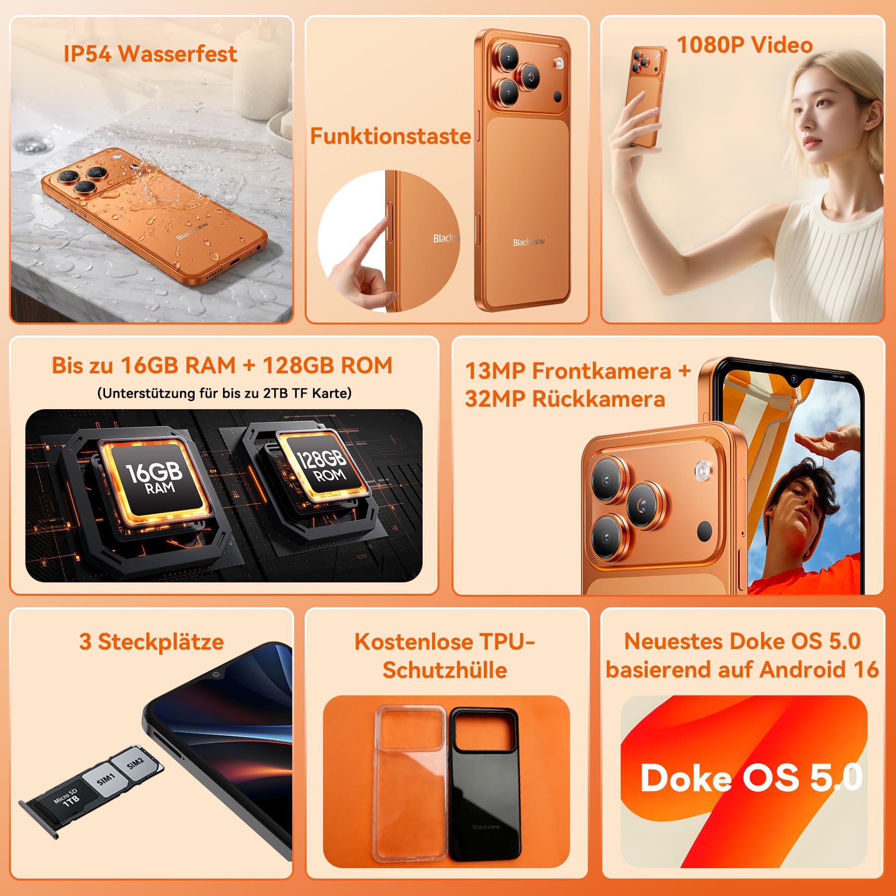 blackview-wave-7c-smartphone-android-16-128gb-5000mah image 2