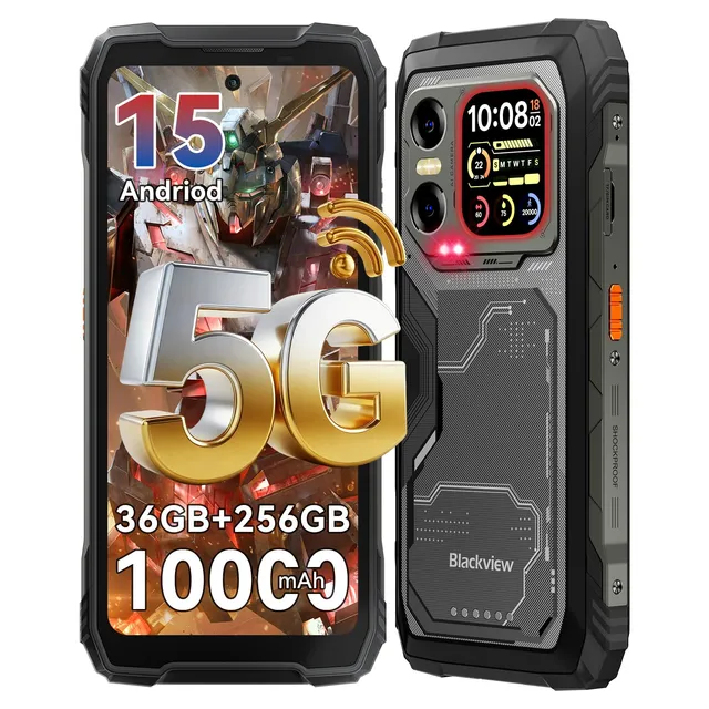 blackview-xplore-x1-5g-outdoor-handy-36gb-256gb-schwarz image 1
