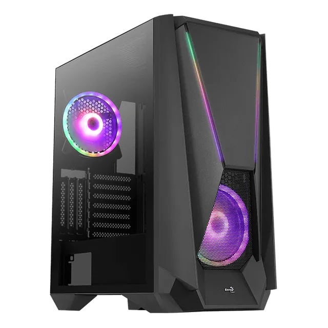 aerocool-visor-atx-pc-geh-use-schwarz-mit-fenster image 1