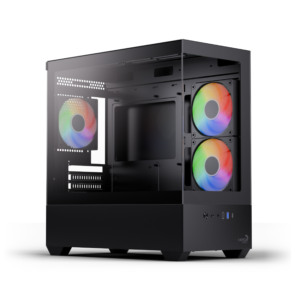 aerocool-p300d-pc-geh-use-mid-tower-atx-schwarz image 1