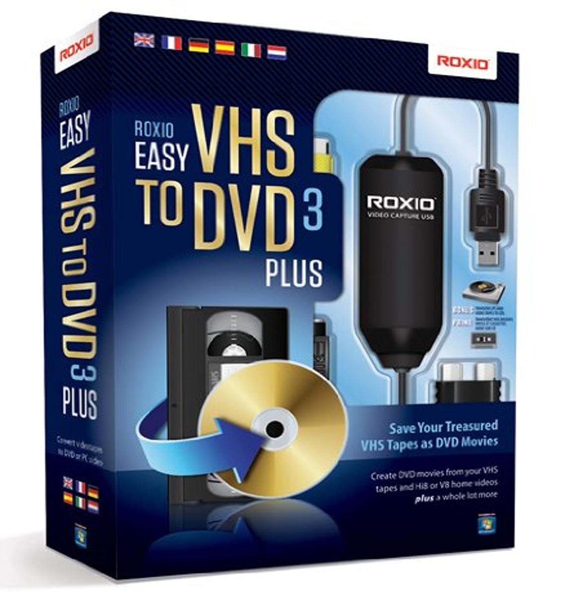 corel-roxio-easy-vhs-to-dvd-3-plus-videosoftware image 1
