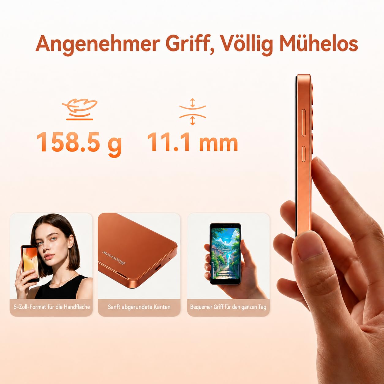 blackview-wave-2c-handy-5-zoll-orange-12gb-32gb image 4