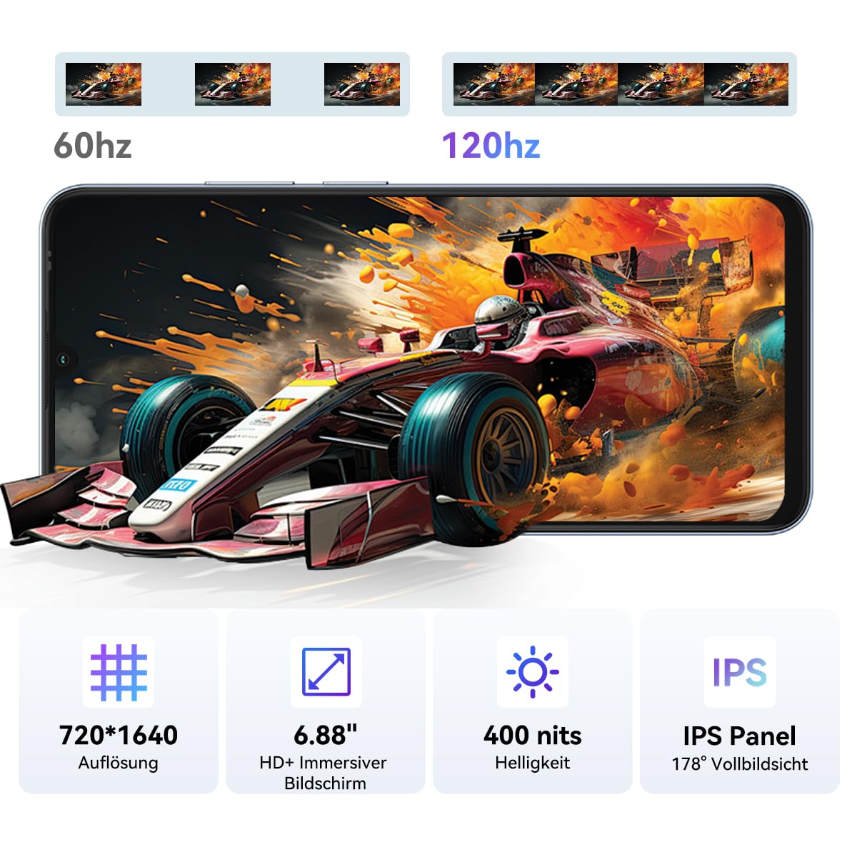 blackview-wave-10-smartphone-black-128gb-120hz-android-16 image 4