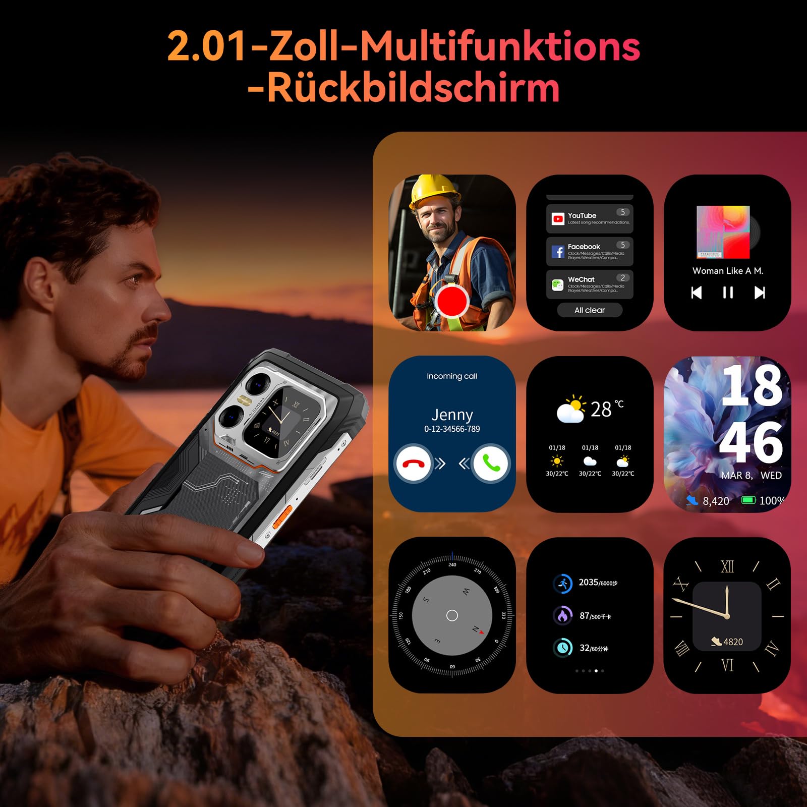 blackview-bv-outdoor-handy-5g-108mp-256gb-orange image 2