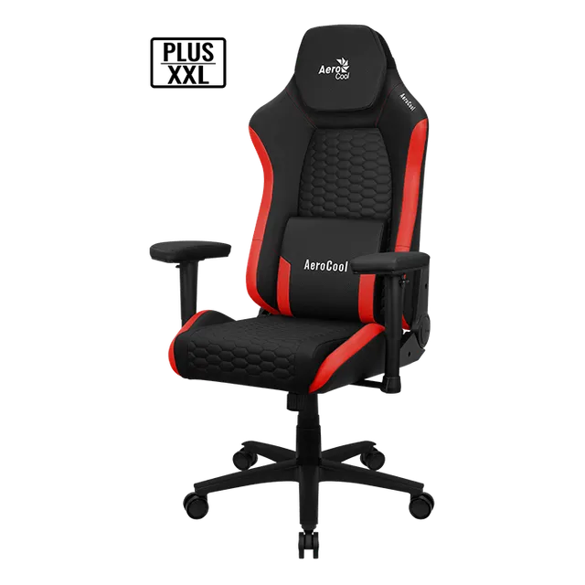 aerocool-crown-plus-gaming-stuhl-kunstleder-schwarz image 1