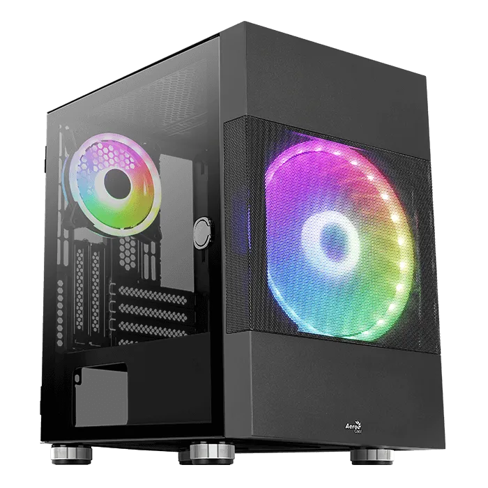 aerocool-atomic-mini-tower-pc-geh-use-schwarz-glas image 1