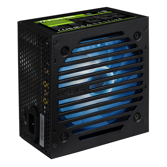 aerocool-vx-plus-stealth-500-rgb-netzteil-500w image 1