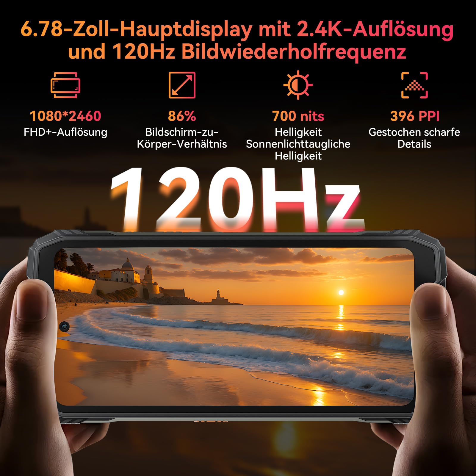 blackview-xplore-x1-5g-outdoor-handy-36gb-256gb-schwarz image 2