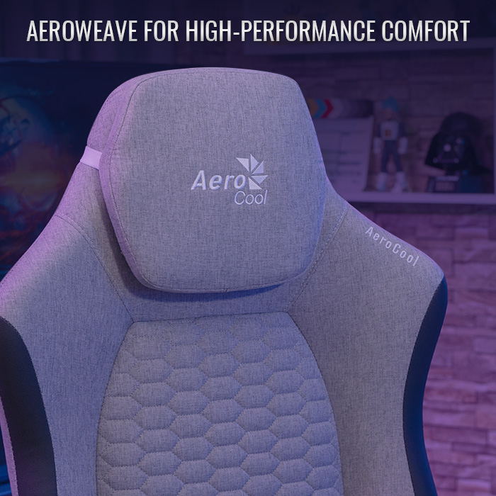 aerocool-crown-plus-aeroweave-gaming-stuhl-schwarz-stoff-2 image 3