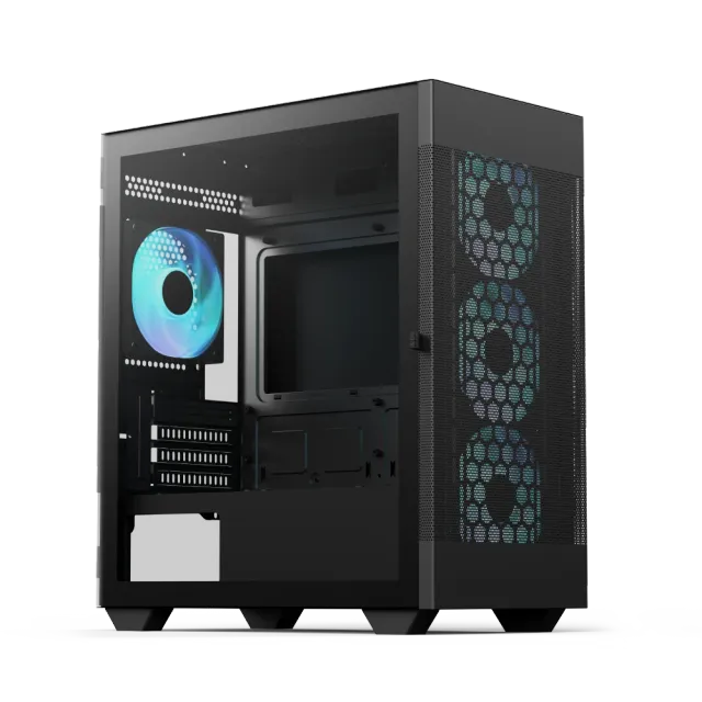 aerocool-b311e-flow-geh-use-midi-tower-atx-airflow image 1