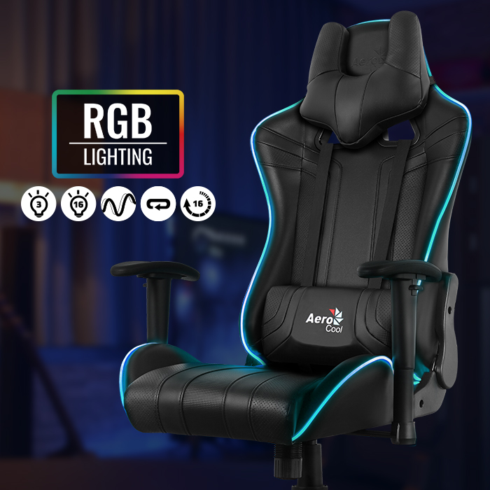 aerocool-ac120-air-rgb-gaming-stuhl-carbon-schwarz image 2