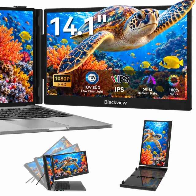 blackview-dual-screen-laptop-monitor-14-zoll-fhd-1080p image 1