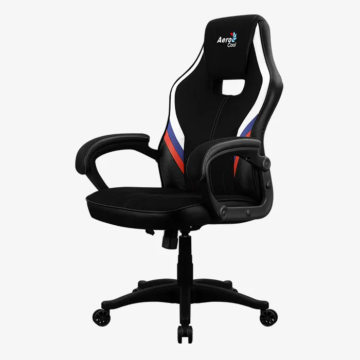 aerocool-aero-2-alpha-gaming-stuhl-schwarz-rot-mesh-150-kg image 1