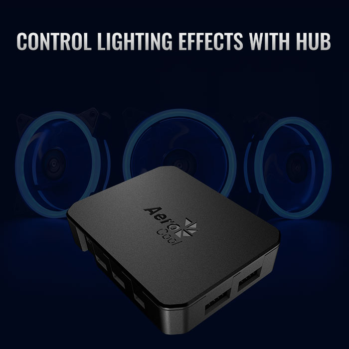 aerocool-rev-rgb-pro-l-fter-120mm-3er-set-mit-hub image 2