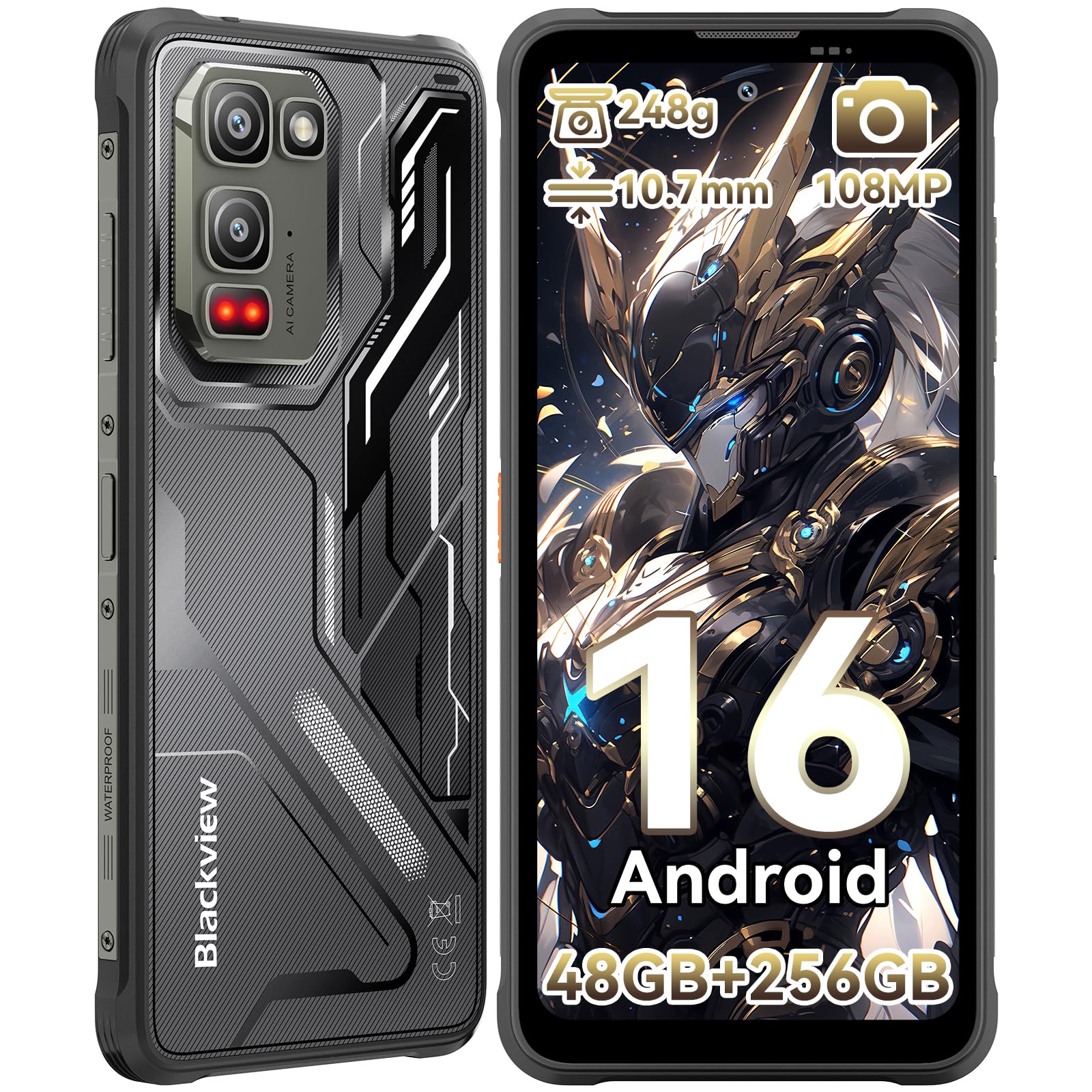 blackview-fort-5-outdoor-handy-6-78-zoll-256gb-schwarz image 1