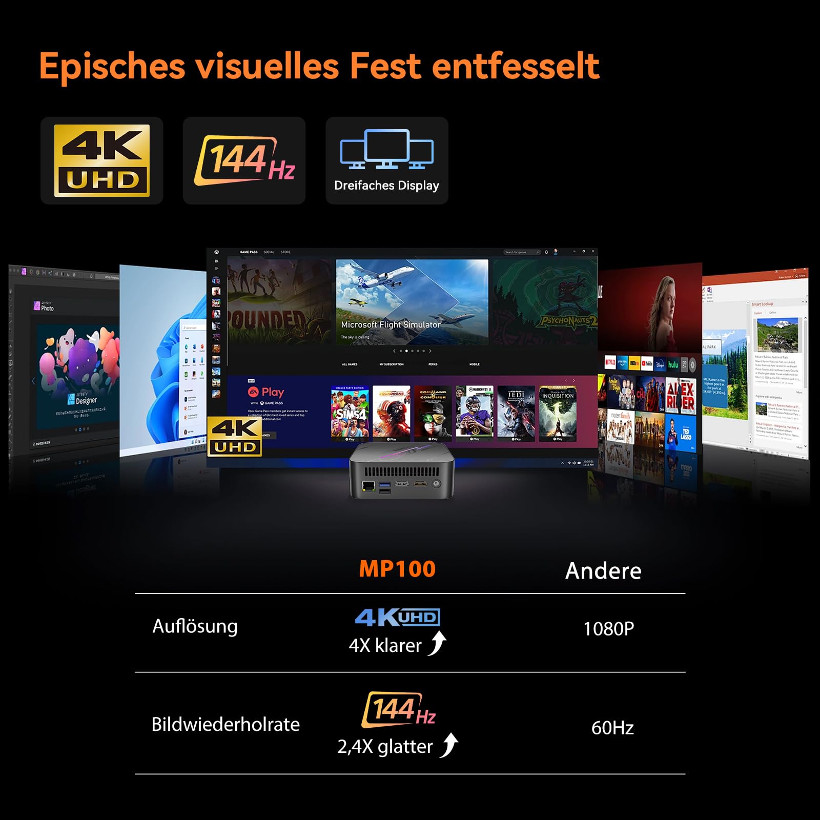 blackview-mp100-mini-pc-ryzen-7-16gb-512gb-braun-win11 image 4