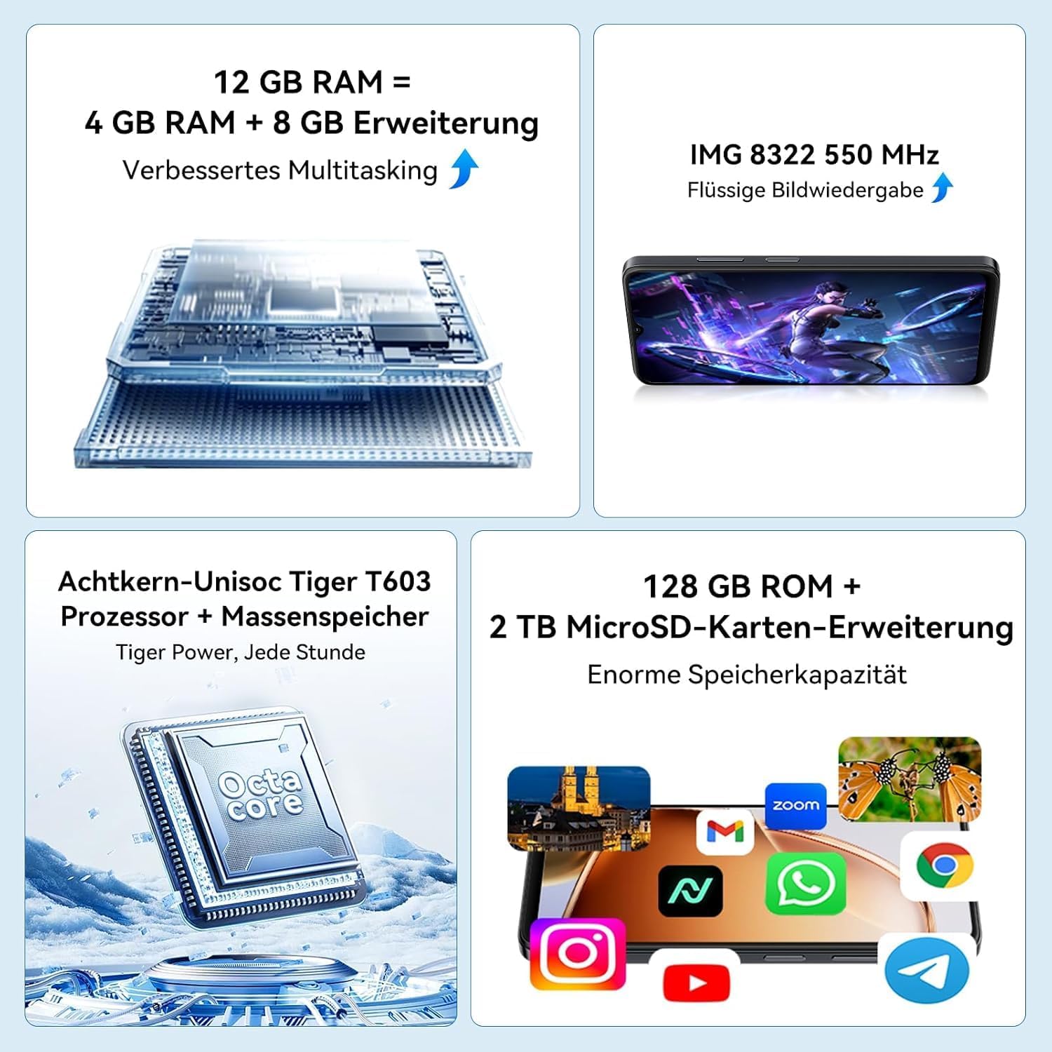 blackview-wave-9c-smartphone-12gb-128gb-5000mah-black-android-15 image 5