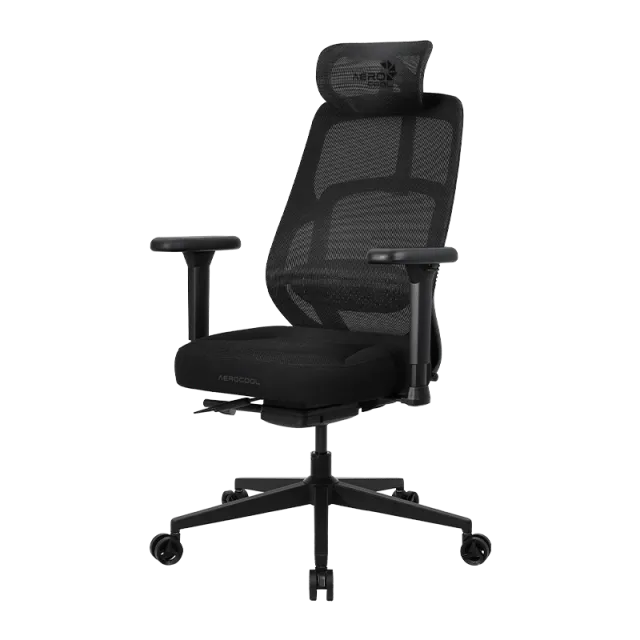 aerocool-sky-360-gaming-stuhl-drehbar-ergonomisch-schwarz image 1