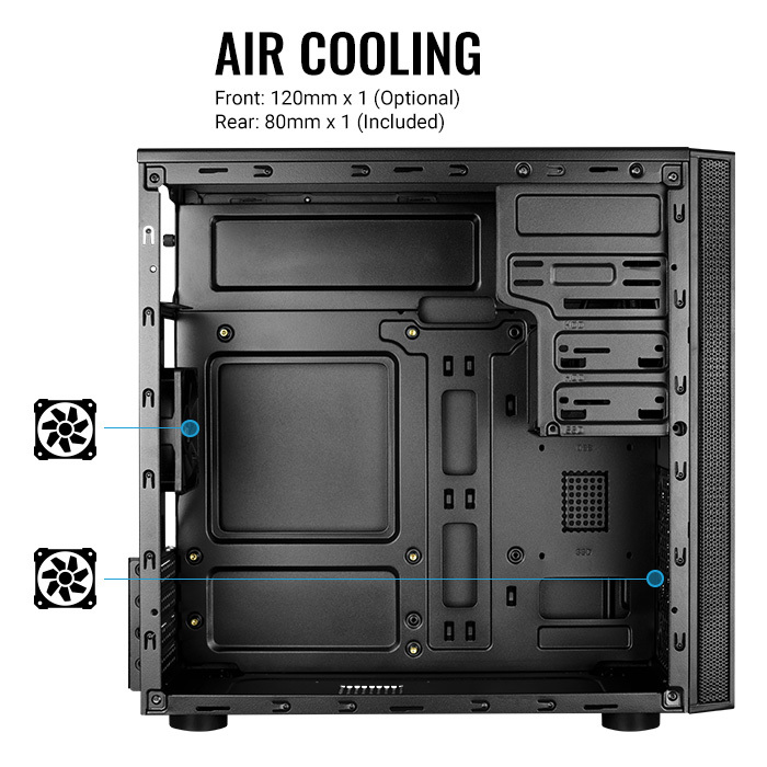 aerocool-stark-mini-mini-tower-geh-use-kompakt-schwarz image 4
