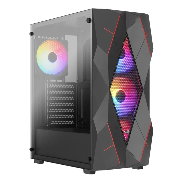 aerocool-volcan-midi-tower-pc-geh-use-schwarz-atx image 1