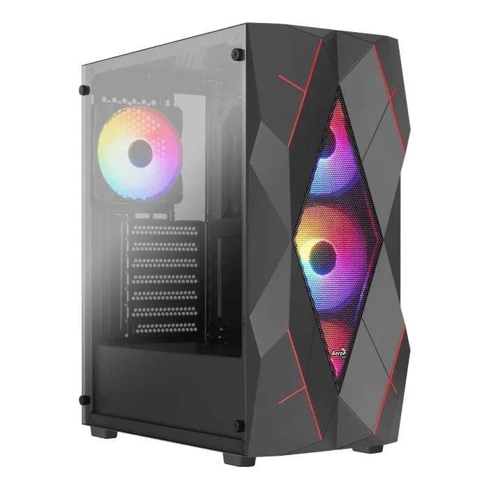 aerocool-volcan-midi-tower-pc-geh-use-schwarz-atx image 1