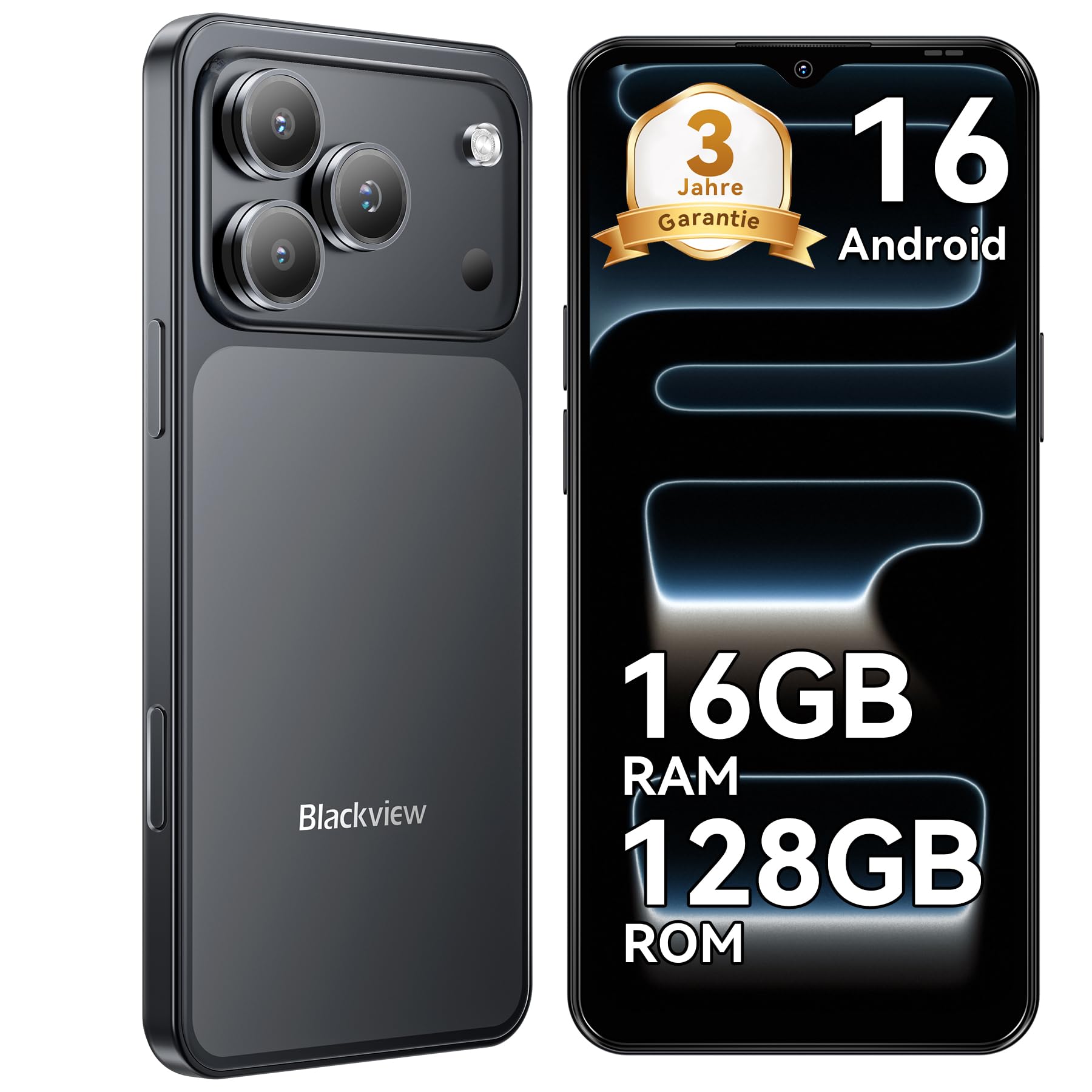 blackview-wave-7c-handy-ohne-vertrag-128gb-schwarz image 1
