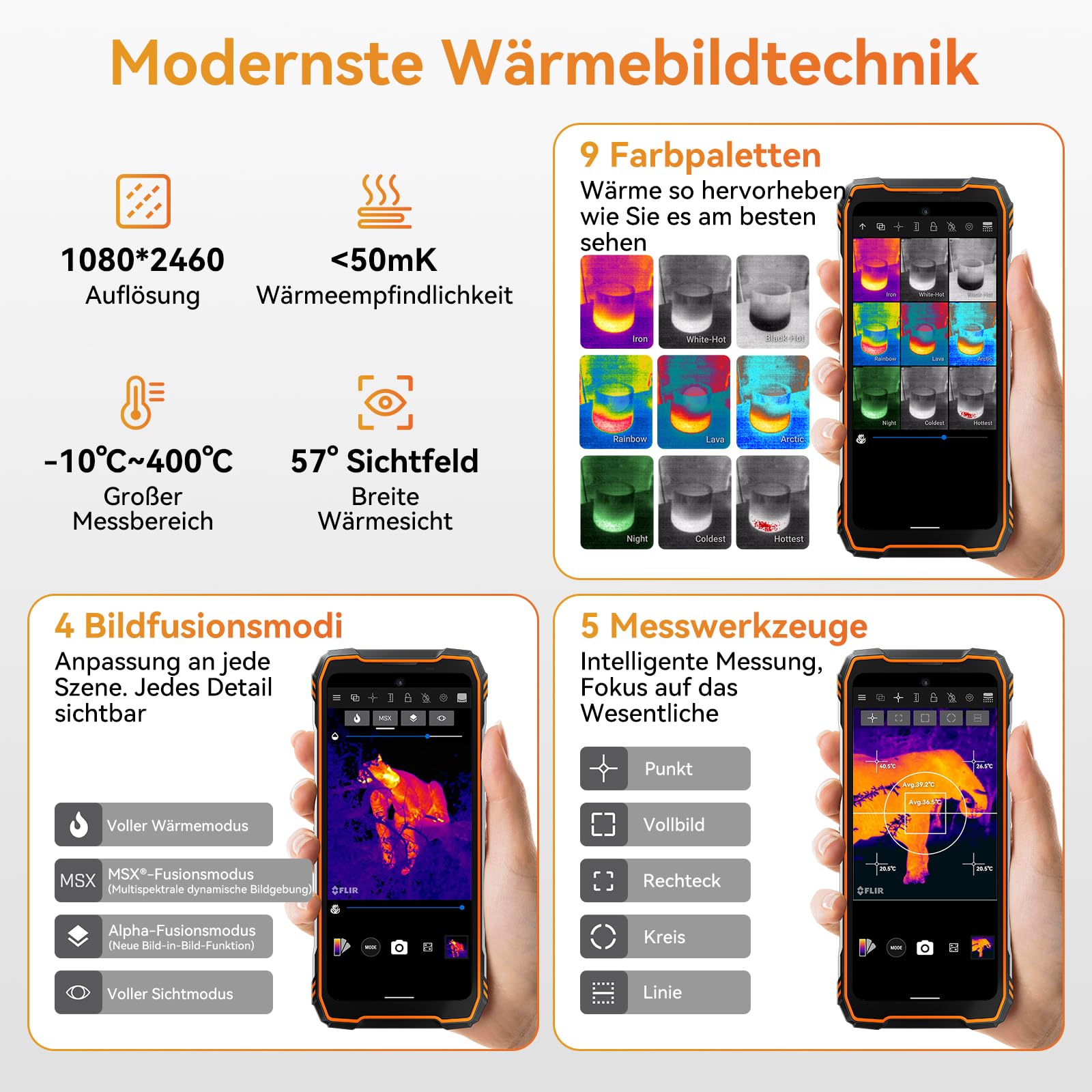 blackview-xplore-1-pro-outdoor-handy-36gb-256gb-orange image 2