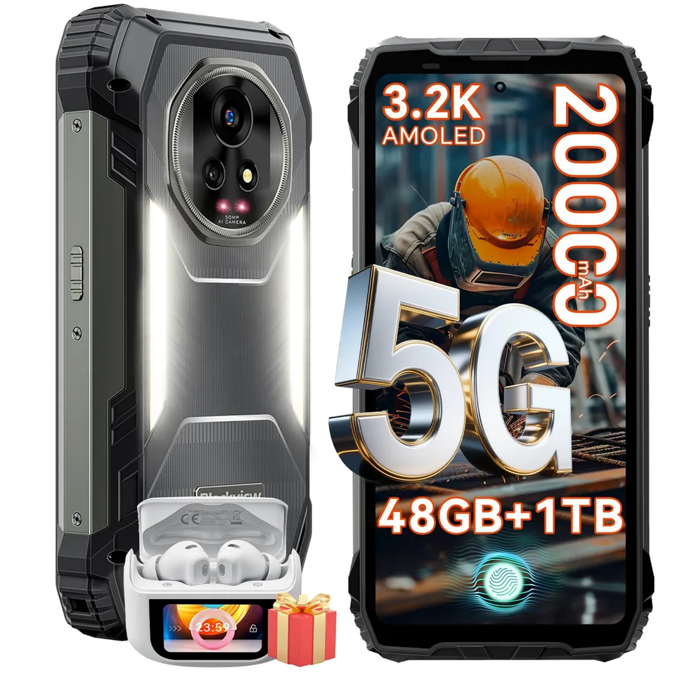 blackview-xplore-2-outdoor-handy-48gb-1tb-schwarz image 1