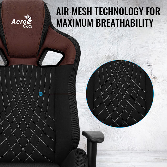 aerocool-earl-gaming-stuhl-aerosuede-schwarz image 3