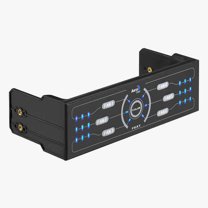 aerocool-f6xt-l-ftersteuerung-6-kanal-fan-controller image 1