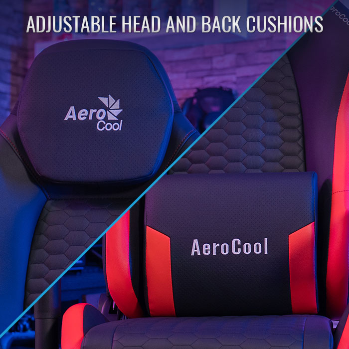 aerocool-crown-leatherette-gaming-stuhl-kunstleder-schwarz image 5