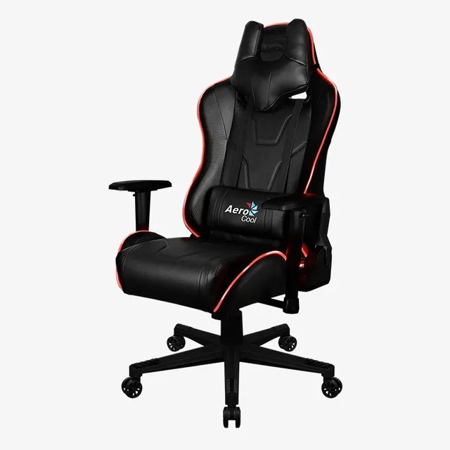 aerocool-ac220-air-rgb-gaming-stuhl-kunstleder-schwarz image 1
