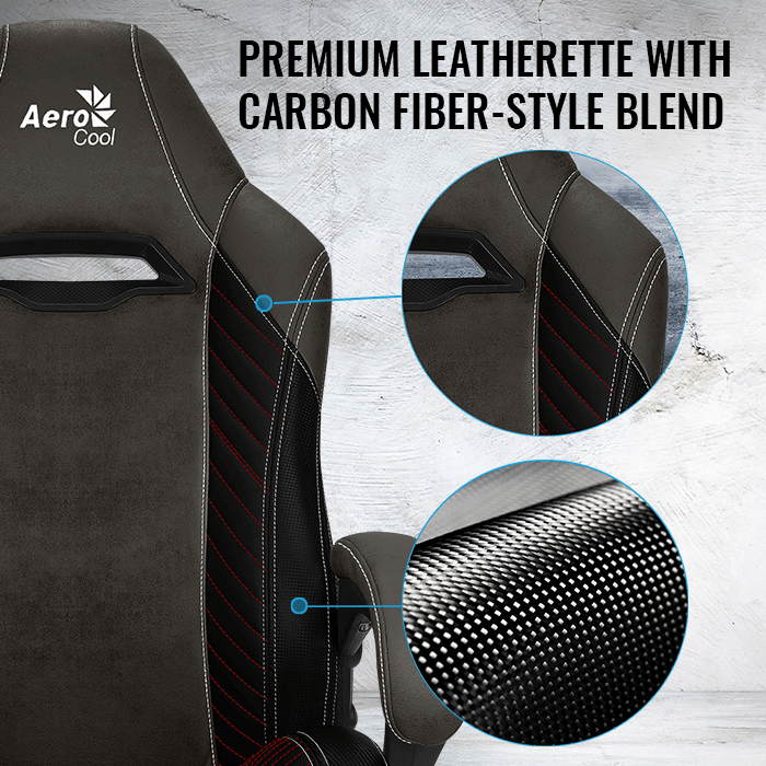 aerocool-baron-lite-gaming-stuhl-gaming-chair-schwarz image 3
