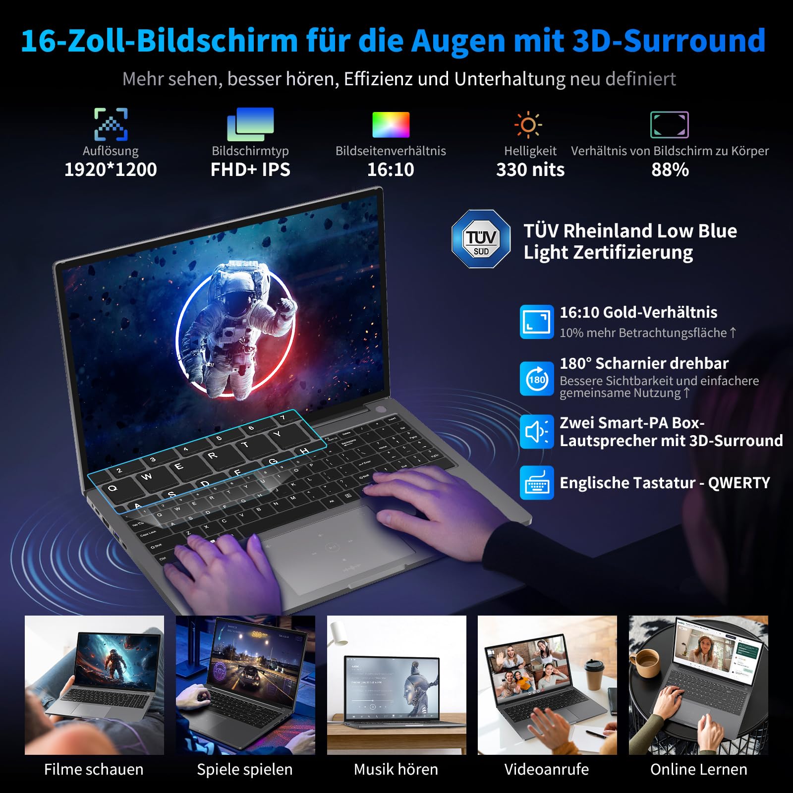 blackview-acebook-12-16-zoll-laptop-i5-16gb-512gb-win11 image 3