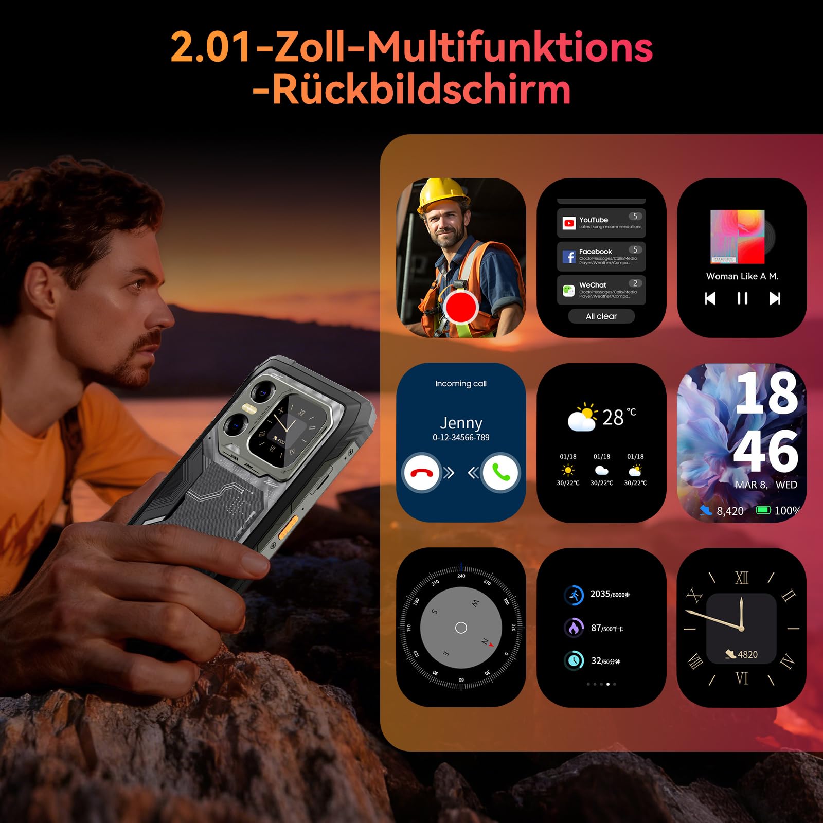 blackview-xplore-x1-5g-outdoor-handy-36gb-256gb-schwarz image 7