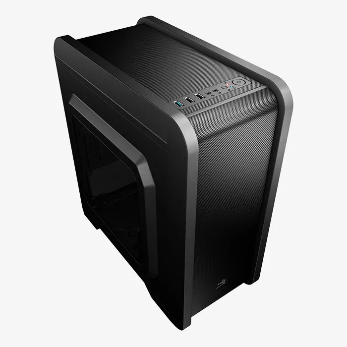aerocool-qs-240-mini-tower-pc-geh-use-schwarz-mesh image 1
