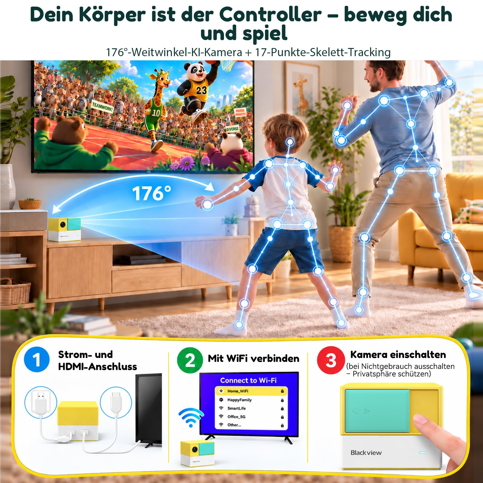 blackview-playpop-8-spielekonsole-tv-bewegungsspiele-hdmi image 3