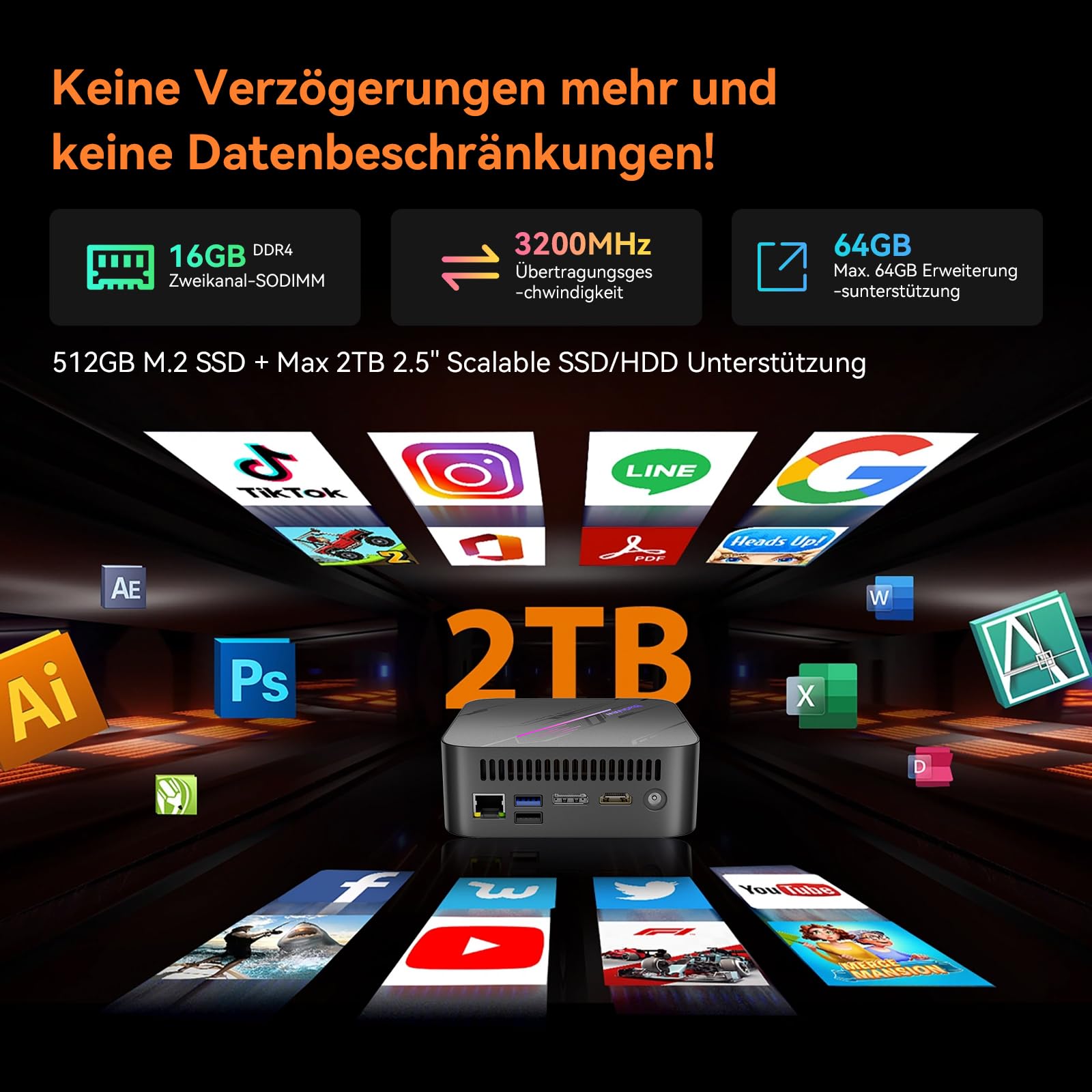 blackview-mp100-mini-pc-ryzen-7-16gb-512gb-braun-win11 image 3