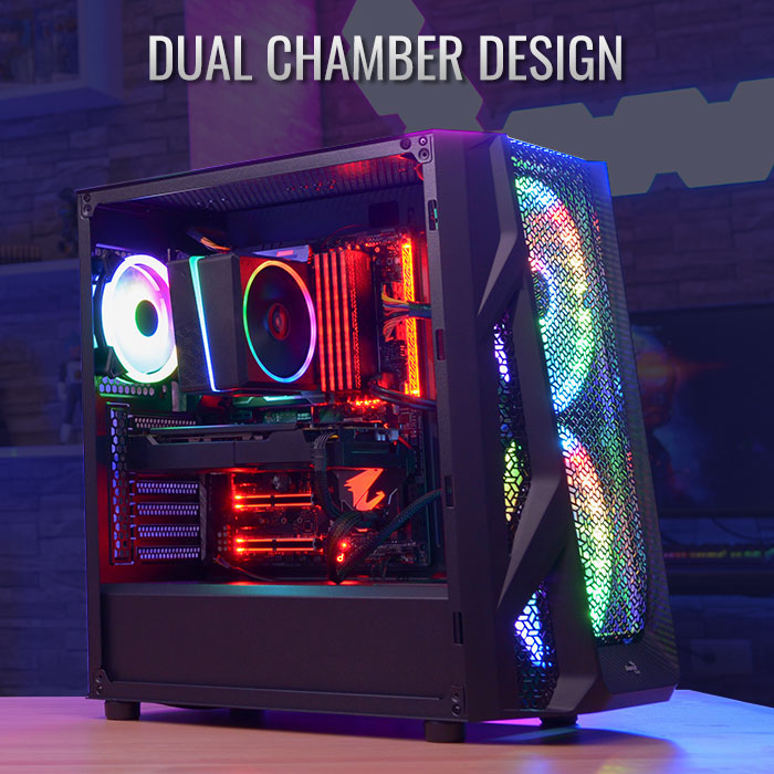 aerocool-airhawk-midi-tower-pc-geh-use-mit-glas-e-atx image 4