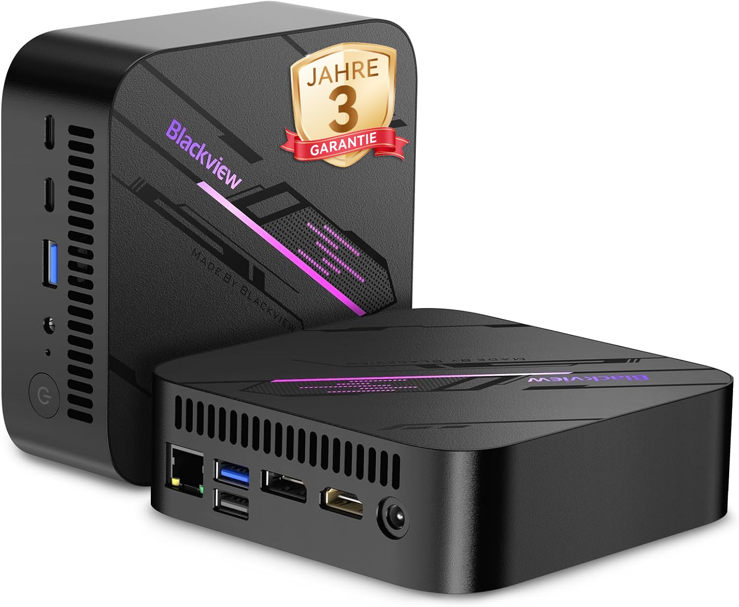 blackview-mp100-mini-pc-ryzen-7-16gb-512gb-braun-win11 image 1