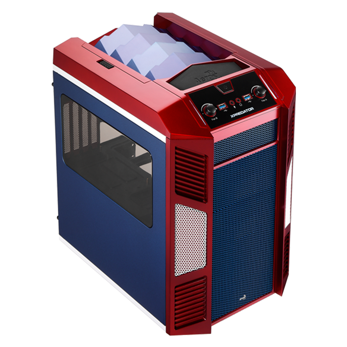 aerocool-xpredator-cube-pc-geh-use-rot-blau image 1