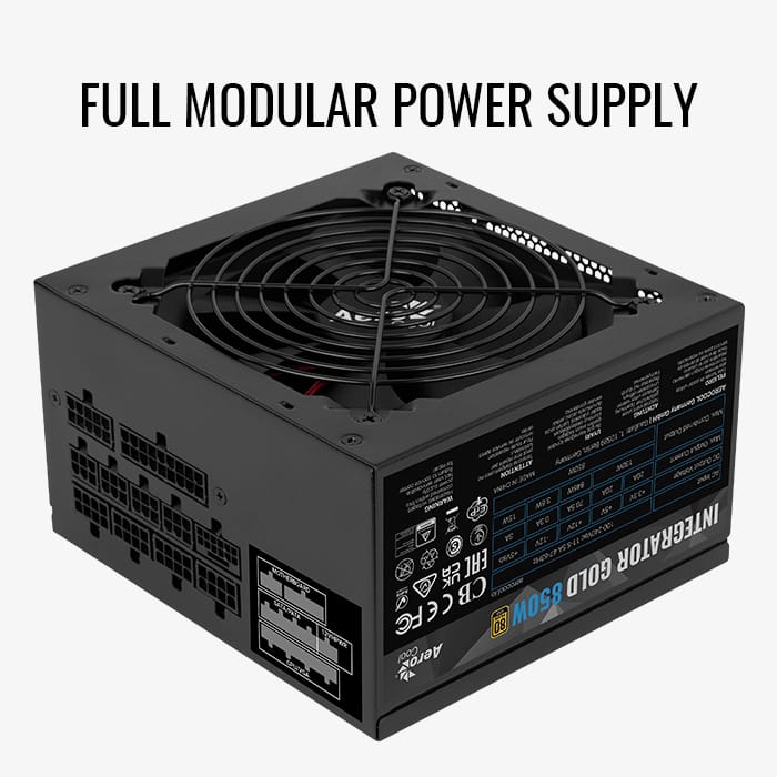 aerocool-integrator-gold-850w-pc-netzteil-gold image 2