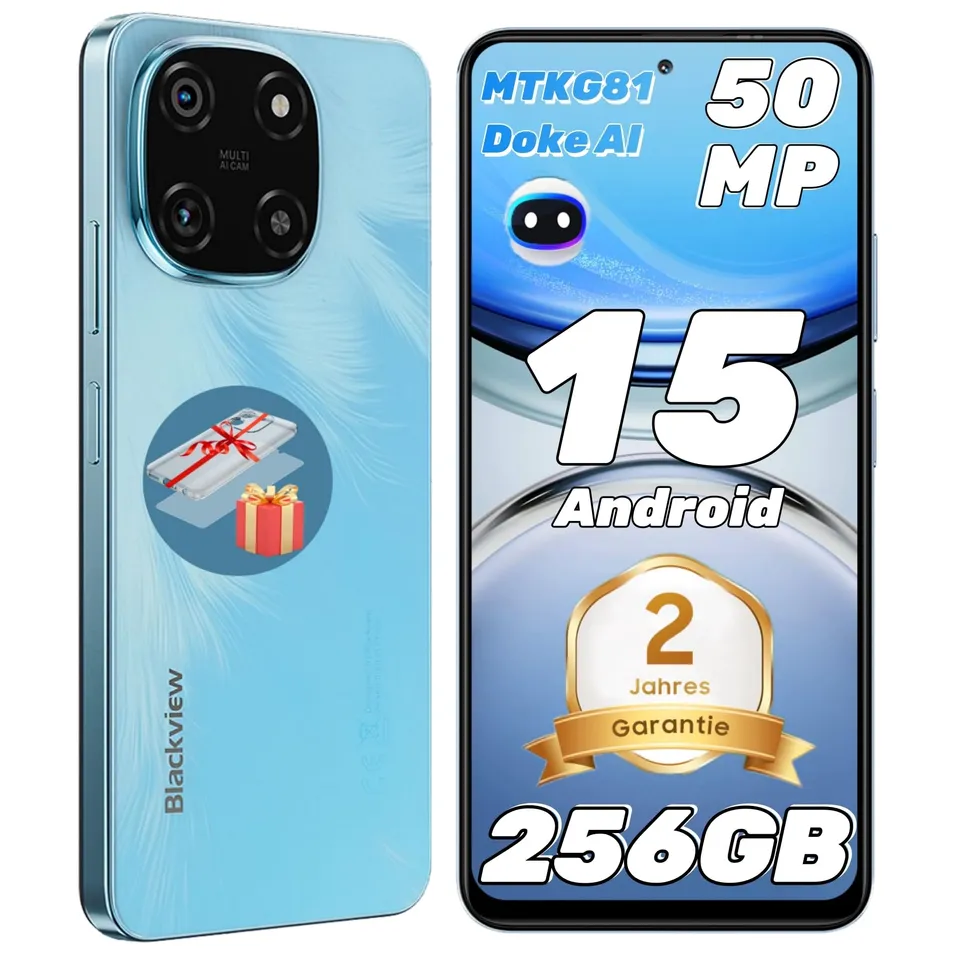 blackview-color-6-smartphone-ohne-vertrag-blau-256gb-50mp image 1