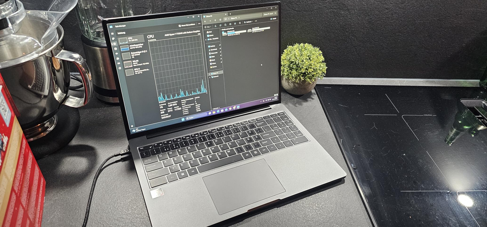 Tastatur beleuchtet