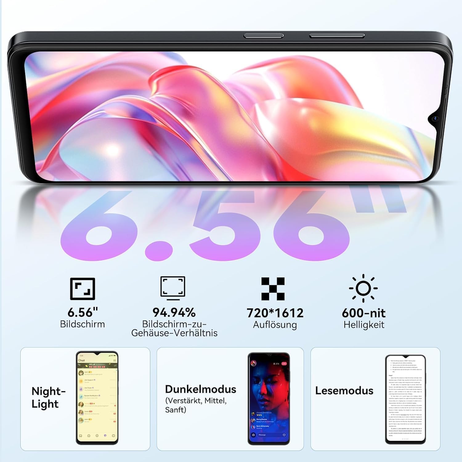blackview-wave-9c-smartphone-12gb-128gb-5000mah-black-android-15 image 6