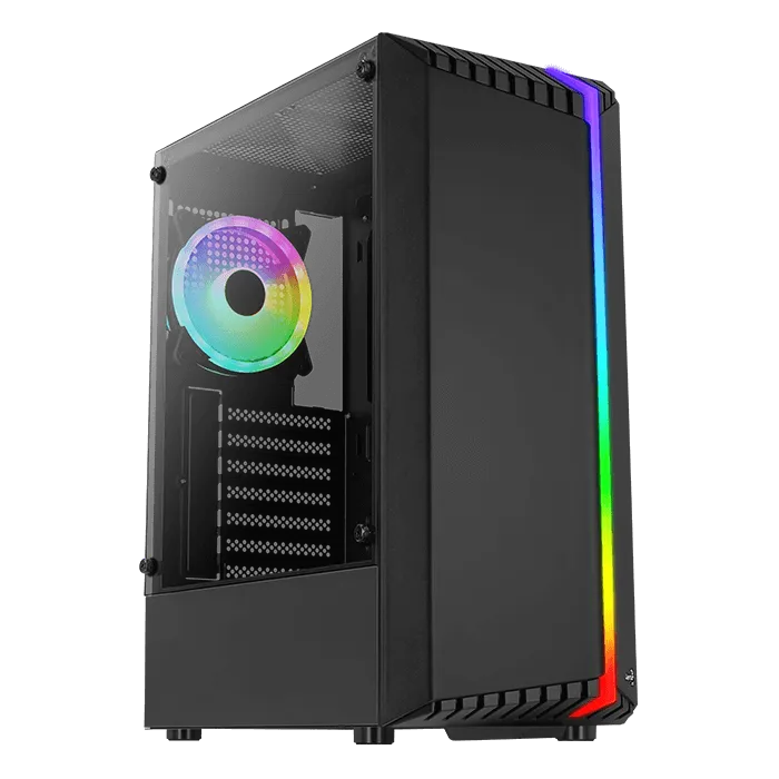aerocool-bionic-pc-geh-use-midi-tower-schwarz image 1